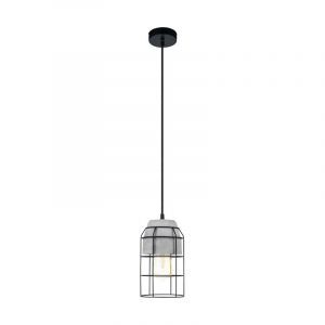 Betong fönsterlampa svart, Aimad