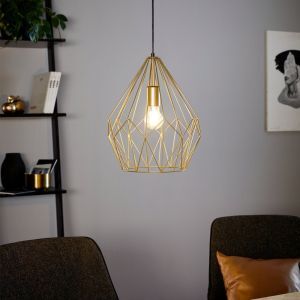 Guld industri fönsterlampa metall, Acri