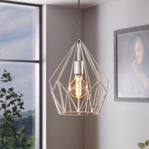 Silver industri fönsterlampa metall, Acri