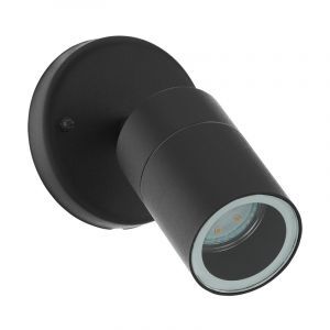 Svart utelampa stål, Jaydae, IP44