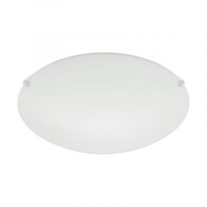 Vit plafond glas, Bada