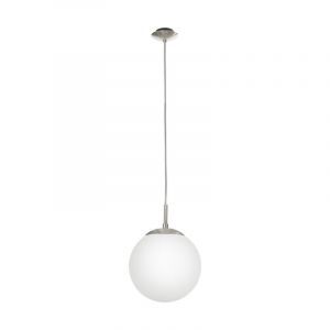 Nickel modern fönsterlampa glas, Dave