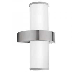 Silver utelampa glas, Ebrar, IP44