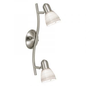 Nickel spotlight tak stål, Alem