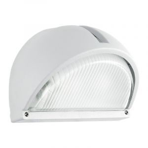 Vit utelampa aluminium, Gemma, IP44