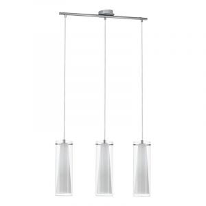 Krom modern fönsterlampa glas, Barceno
