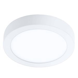 Vit smart taklampa plast, Geraldo, 16,5W, varm till kall vit justerbar LED, IP44