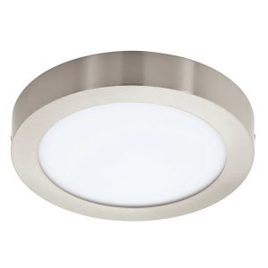 Nickel smart taklampa plast, Geraldo, 16,5W, varm till kall vit justerbar LED, IP44