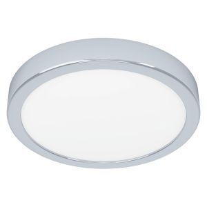 Krom taklampa badrum plast, Geraldo, 17W, 3000K LED, IP44