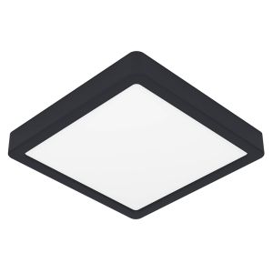 Vit taklampa badrum plast, Geraldo, 17W, 3000K LED, IP44