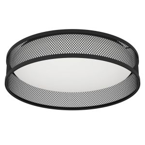 Svart plafond stål, Jolene, 20W, 3000K LED