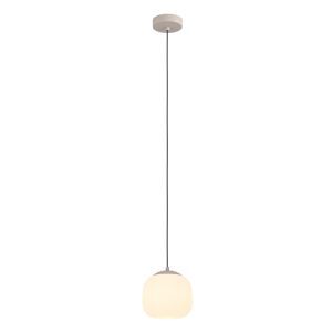 Taupe fönsterlampa glas, Claudia