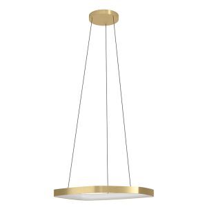 Guld design fönsterlampa aluminium, Samson, 25,2W, 3000K LED