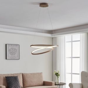 Beige modern fönsterlampa aluminium, Ties, 36W, 3000K LED
