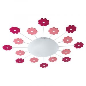 Rosa design taklampa barn glas, Olle