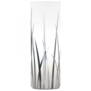 Krom design bordslampa glas, Ilyas, med brytare