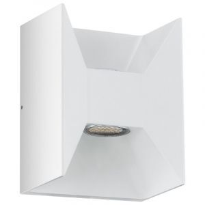 Vit utelampa aluminium, Jeslynn, 3W, 3000K LED, IP44