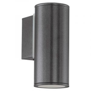 Antracit modern utelampa metall, Marlies, IP44