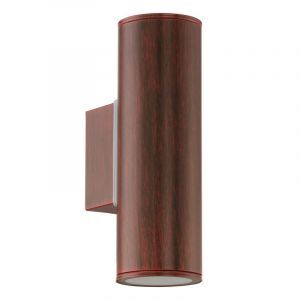 Brun modern utelampa metall, Marlies, IP44