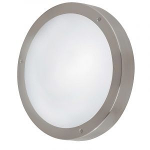 Silver utelampa glas, Bob, IP44
