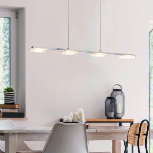 Krom modern fönsterlampa plast, Pace, 5W, 3000K LED