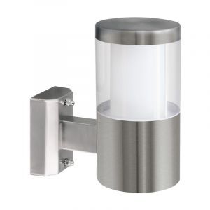 Silver modern utelampa plast, Neele, IP44
