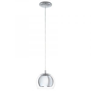 Krom design fönsterlampa glas, Iroma