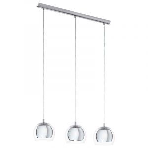 Krom design fönsterlampa glas, Iroma