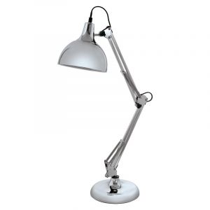 Krom industri skrivbordslampa metall, Josha, med brytare