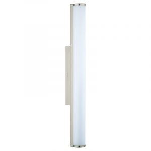 Nickel spegelbelysning glas, Jersey, 16W, 4000K LED, IP44