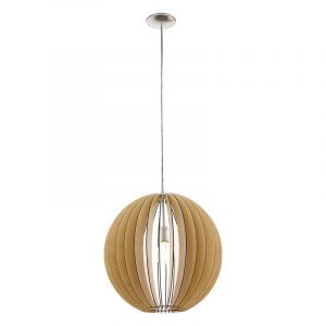 Rustik fönsterlampa trä, Bergama
