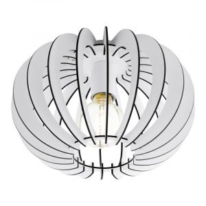 Vit design taklampa trä, Kiran