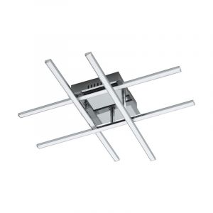 Krom modern taklampa stål, Arantxa, 24W, 3000K LED