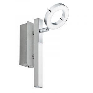 Krom modern spotlight tak aluminium, Madelinde, 3W, 3000K LED