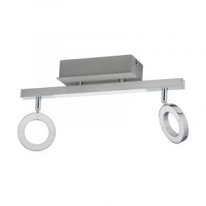 Krom modern spotlight tak aluminium, Madelinde, 3W, 3000K LED