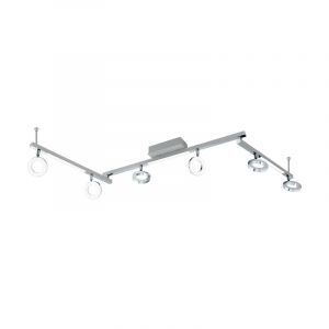 Krom modern spotlight tak aluminium, Madelinde, 3W, 3000K LED