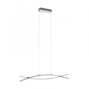 Krom modern fönsterlampa aluminium, Josua, 9W, 3000K LED