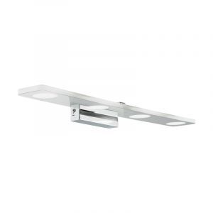 Krom modern vägglampa plast, Jan, 5W, 3000K LED, IP44