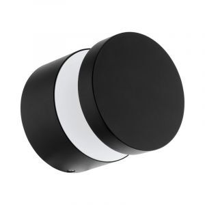 Svart utelampa aluminium, Ian, IP44