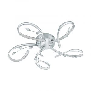 Krom design plafond aluminium, Yorik, 6W, 3000K LED