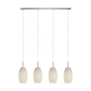 Vit design fönsterlampa glas, Angelino