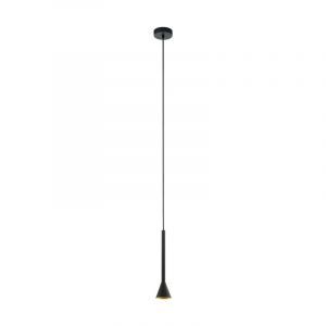 Svart fönsterlampa stål, Marielle