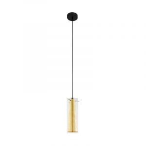 Guld modern fönsterlampa glas, Barceno