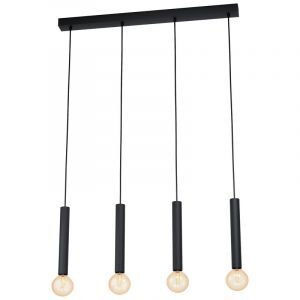 Svart fönsterlampa metall, Nicholas