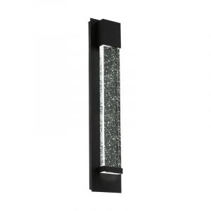 Svart modern utelampa aluminium, Yvanca, 3W, 3000K LED, IP44