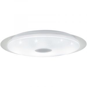 Transparent modern plafond plast, Jouri, 36W, justerbar ljusfärg LED