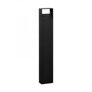 Antracit modern utelampa aluminium, Nicoliene, 6W, 3000K LED, IP65