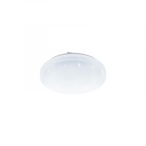 Vit plafond stål, Eloise, 12W, justerbar ljusfärg LED, IP44