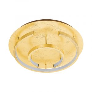 Guld modern plafond stål, Sameer, 18W, 3000K LED