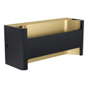 Guld modern vägglampa aluminium, Oleg, 10W, 3000K LED